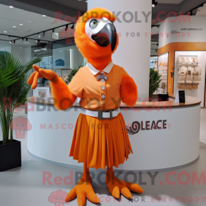 Orange Vulture maskot...