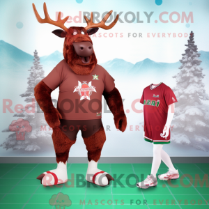Maroon Irish Elk...
