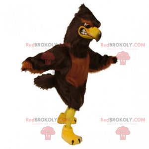 Bird mascot - unicoloured eagle - Redbrokoly.com