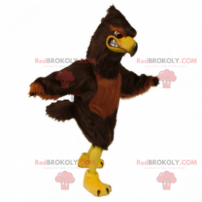 Mascotte uccello - aquila monocolore - Redbrokoly.com