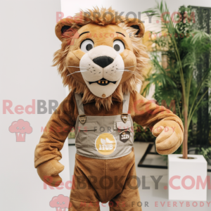 Costume mascotte de Lion...