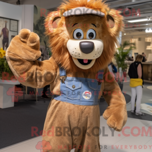 Costume mascotte de Lion...