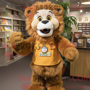 Costume mascotte de Lion...