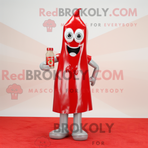 Silver Bottle Of Ketchup...