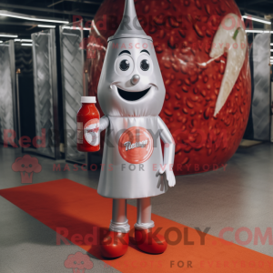 Silver Bottle Of Ketchup...