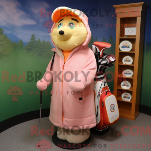Costume de mascotte Peach...