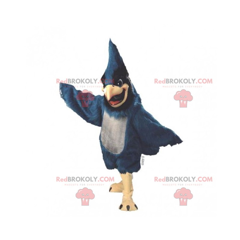 Bird mascot - Blue tit - Redbrokoly.com