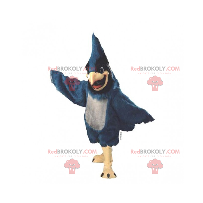 Mascote pássaro - Chapim-azul - Redbrokoly.com