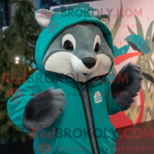 Disfraz de mascota Teal...