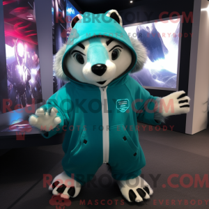 Disfraz de mascota Teal...