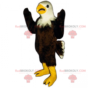 Mascotte dell'uccello - Aquila calva - Redbrokoly.com