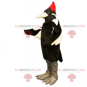 Mascotte van de kuifvogel - Redbrokoly.com