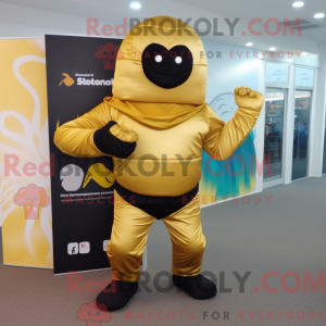 Personaggio mascotte Gold...