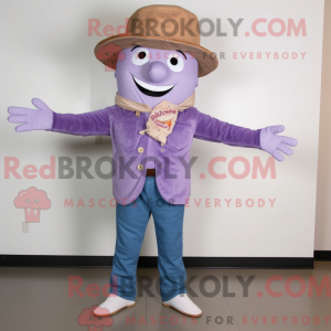 Lavender Pizza mascot...