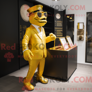 Gold Attorney mascot...