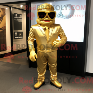 Gold Attorney mascot...