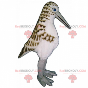 Mascotte uccello con piume maculate - Redbrokoly.com