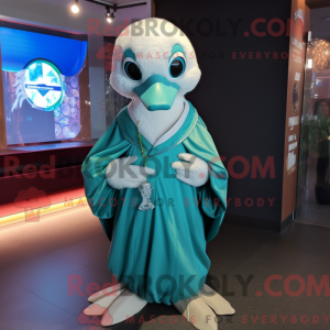 Teal Swans mascottekostuum...