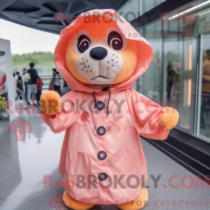 Peach Panther Maskottchen...