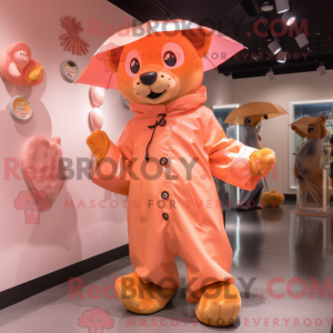Peach Panther mascotte...