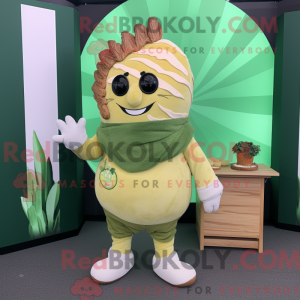 Olive Croissant maskot...