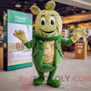 Olive Croissant maskot...
