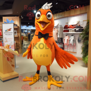 Oranje Specht mascotte...