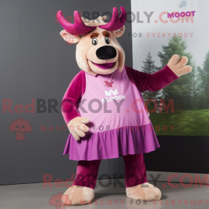 Costume mascotte d élan...