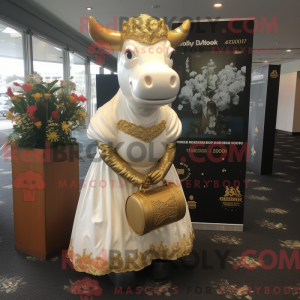 Costume de mascotte de bœuf...
