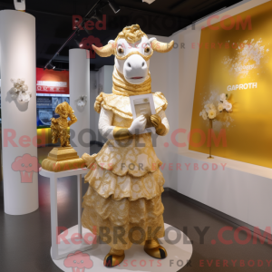 Postava maskota Gold Beef...