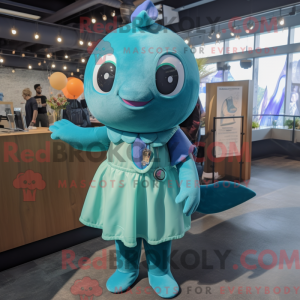 Disfraz de mascota Teal...