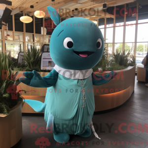 Disfraz de mascota Teal...