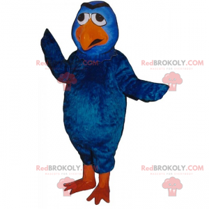 Mascotte uccello blu - Redbrokoly.com