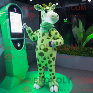Costume mascotte de girafe...