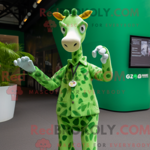 Groene giraffe...