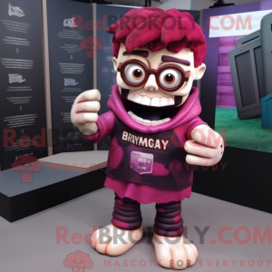 Postava maskota Magenta...