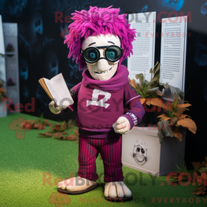 Disfraz de mascota Magenta...