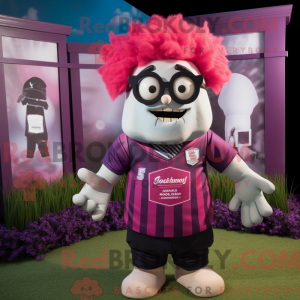 Disfraz de mascota Magenta...