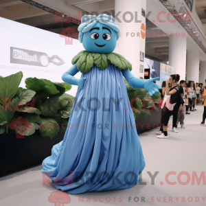 Postava maskota Sky Blue...