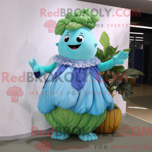 Costume mascotte de feuille...