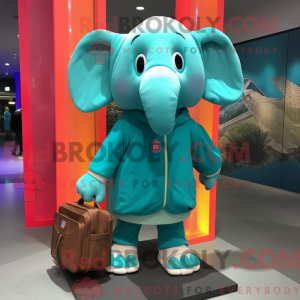 Disfraz de mascota elefante...