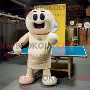 Crème pingpongtafel...
