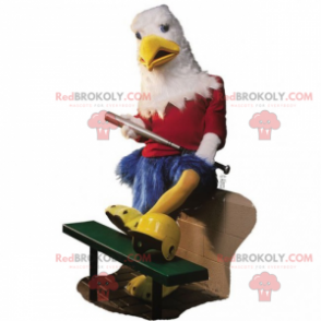 Baseballspieler Vogel Maskottchen - Redbrokoly.com