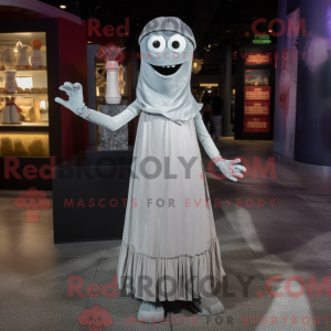 Grey Ghost-maskotdraktfigur...