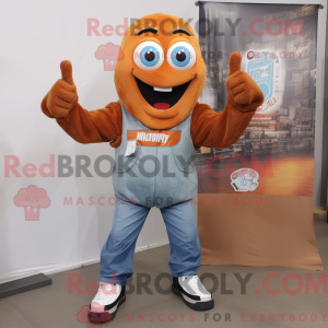 Ferrugem Gelo maskot drakt...