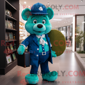 Blue Four Leaf Clover...