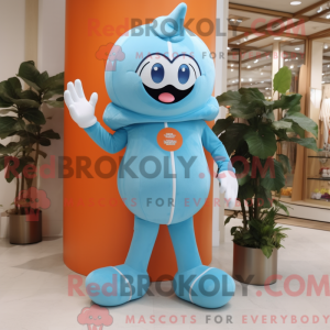 Costume mascotte d abricot...