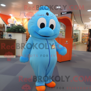 Disfraz de mascota Sky Blue...
