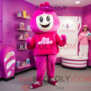 Magenta Candy Box máscara...