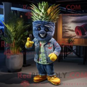 Disfraz de mascota de piña...